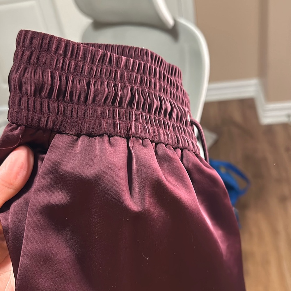 Silk pants